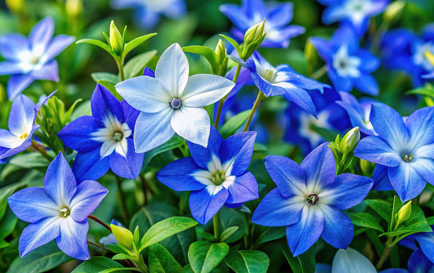 100 Blue Bellflower Seeds for Planting - Very Easy to Grow