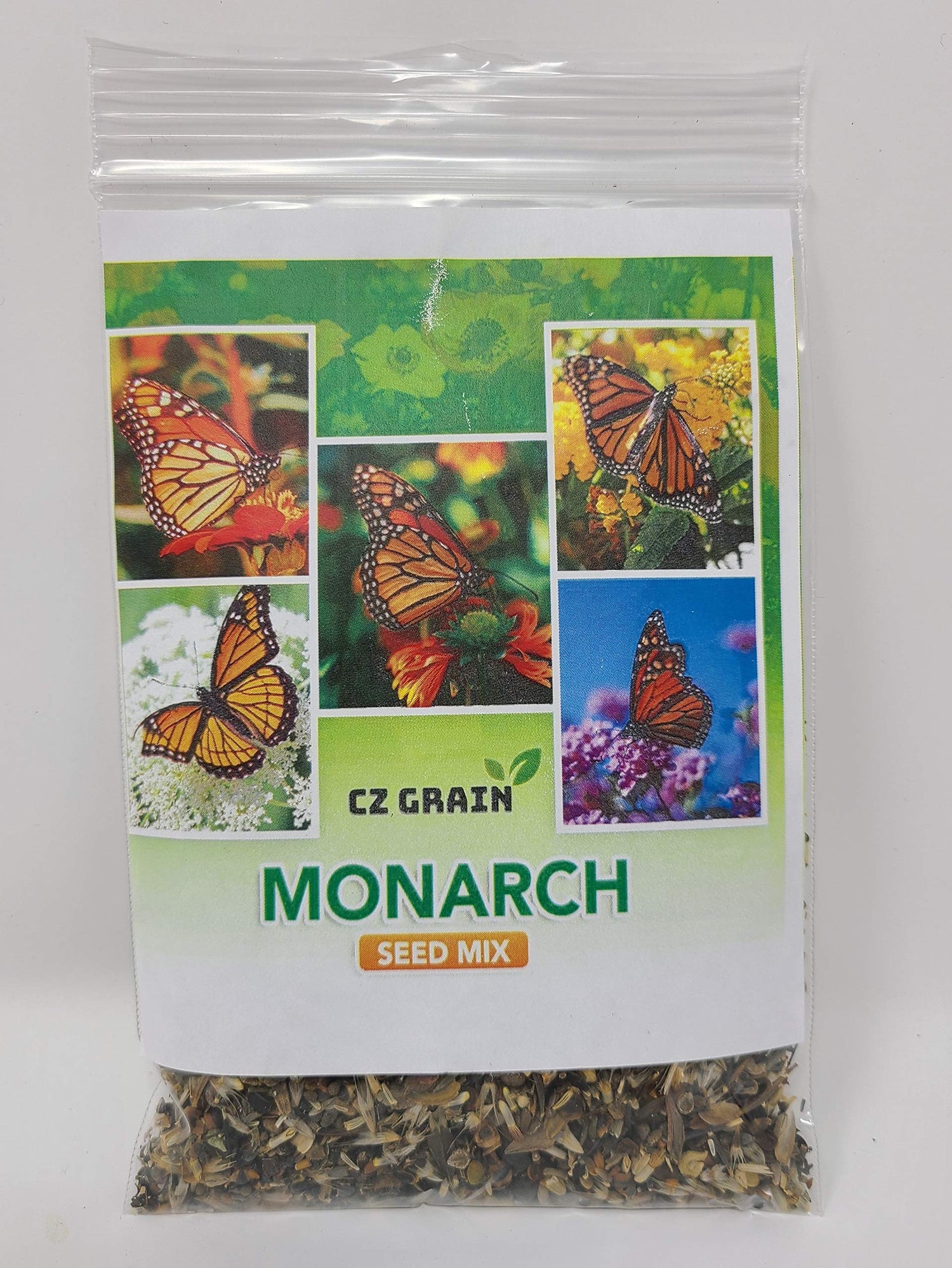 Monarch Butterfly Garden Seed Kit - Annual and Perrenial Wildflowers and Milweed Seeds