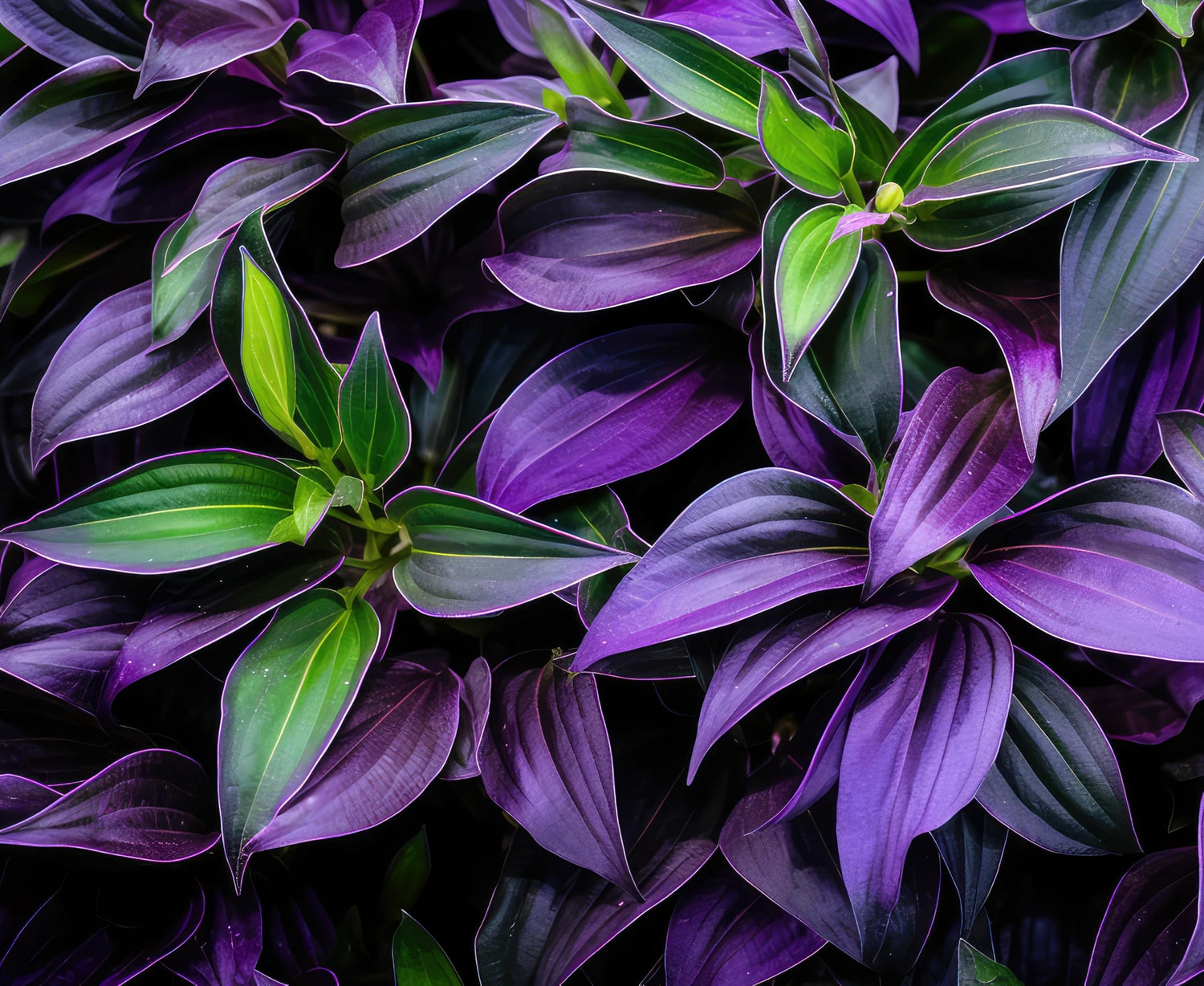 4 Zebrina Tranescantia discolor Wandering Jew Cuttings to Grow - Grow Spiderwort