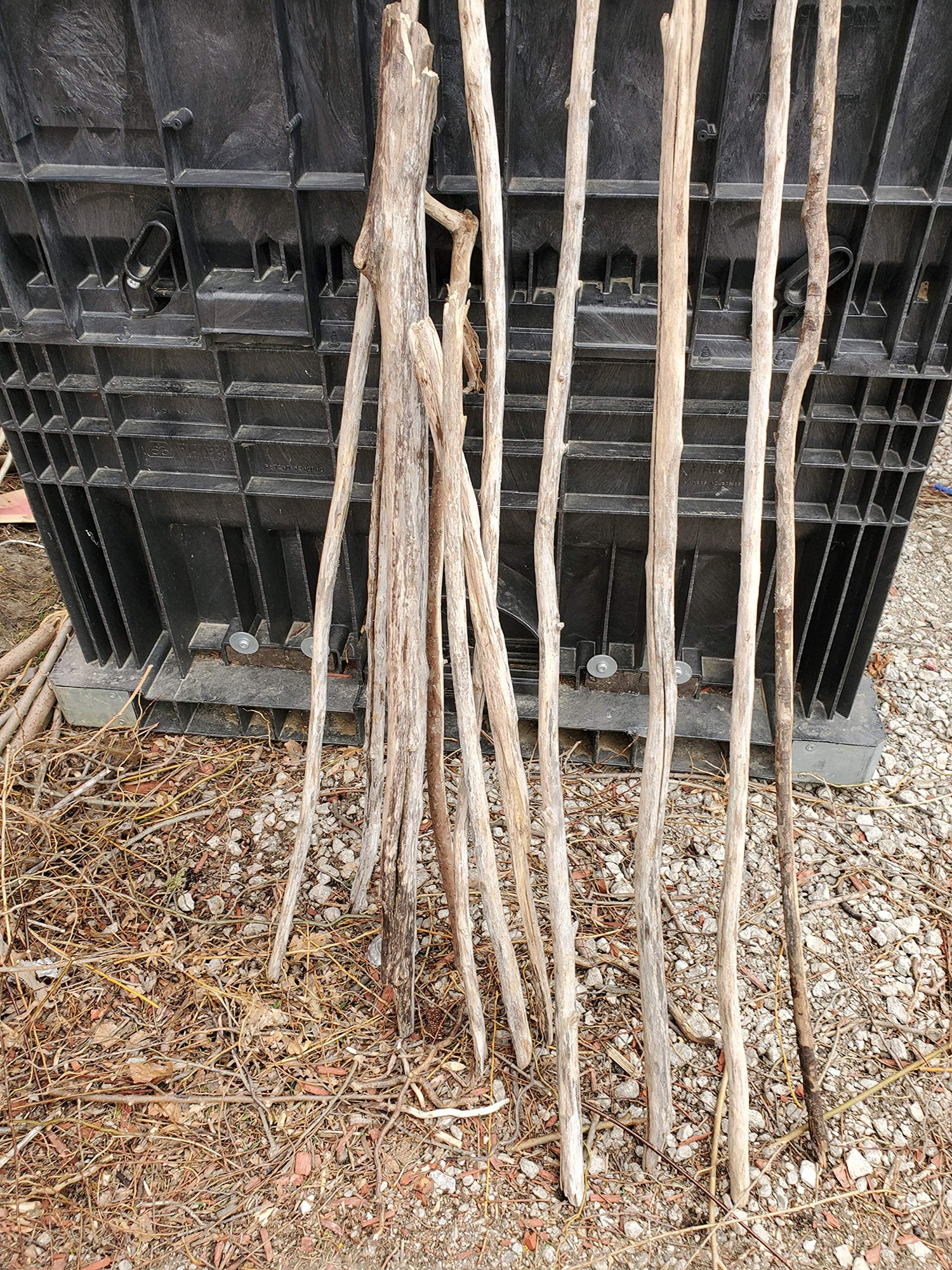 One (1) Driftwood Pole 3 foot long - Beautiful Vase or Crafting Decor - Hard to Find, Hand Picked, Wedding, Venue Decor, Macrame